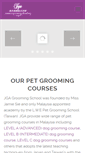 Mobile Screenshot of jga-groomingacademy.com